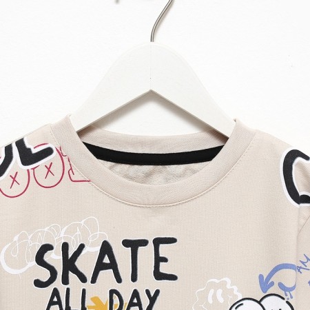 Kid for children (T-shirt, shorts) KAFTAN "Graffiti", p. 34 (122-128 cm)-6