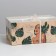 Capcake box, confectionery packaging, 6 cells, “wild”, 23 x 16 x 10 cm
