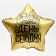 Foil ball 18 "Best Day", star