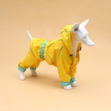Combineson for dogs, DUPO, size XL (DS 40, OG 54), yellow