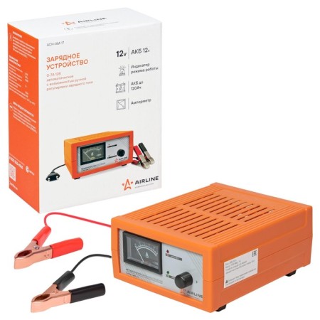 Charger 0-7a 12V, ammeter, manual adjustment of charging current, pulse