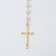 Pearl pearl "cross" color gold, 40cm