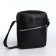 Male bag with lightning, black color