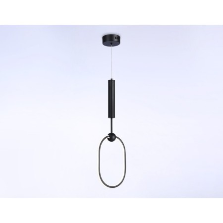 LED LED suspension with a remote control Ambrella Light, Line, FL10577, LED, 56 W, 4200LUM, 3000-6400K, black color black-2