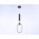 LED LED suspension with a remote control Ambrella Light, Line, FL10577, LED, 56 W, 4200LUM, 3000-6400K, black color black