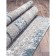 Rectangular carpet Karmen Hali Quantum, size 78x150 cm, color Grey/Grey