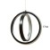 Bra "Ronda" LED 20W 6000k black 17x77 cm