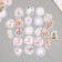 Stickers for creativity "Tender Zaitshat" set of 46 pcs 6.4x4.4 cm