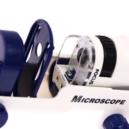 Laboratory microscope, transformed, 10 auxiliary objects-6