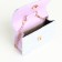 Baby bag on a valve, lilac color