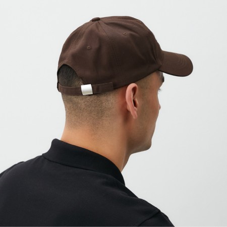 Minaku cap "Heart", brown color, size 56-58-5