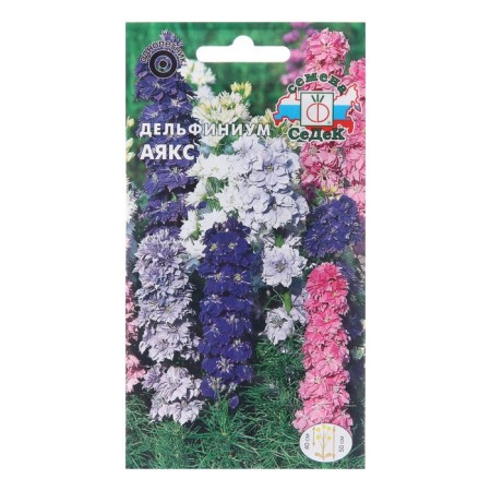 Flower seeds Dolphinium Ajax ", Euro, 0.1 g
