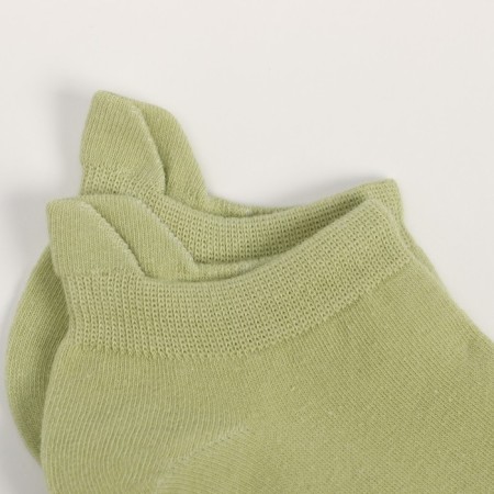 Women's socks shortened, light green color, size 36-40-2