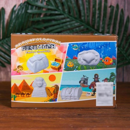 A set of archaeologist "Ancient Egypt", series: 4 briquettes, hammer, chisel-2
