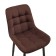 Boston chair Velutto 24, chocolate