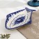 Herring "fish", gzhel, porcelain, 24x14 cm