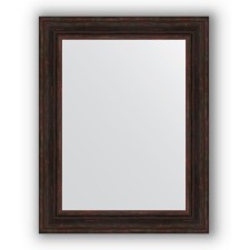 Mirror in the baguette frame - dark Provence 99 mm, 72 x 92 cm, evoForm