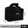 Thermal -mosa with a zipper 6.5 liters, external pocket, black color