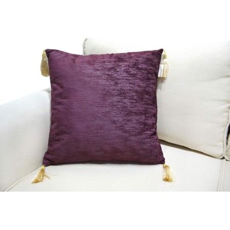 Pillowcase Sofi de Marko "Esther", size 45x45 cm, burgundy color-1