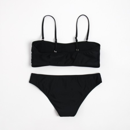 Female Separate swimsuit with tunic minku color black, size 42-7