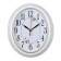 Watch wall, interior "lightness", 22.5 x 26.5 cm, white body with gold
