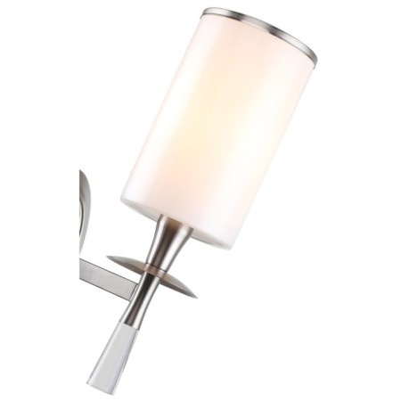 Wall lamp Leader 1x14 40W, size 17.5x10x31 cm, Nickel color-1