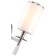 Wall lamp Leader 1x14 40W, size 17.5x10x31 cm, Nickel color