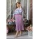 Women's dress, size 52, purple color