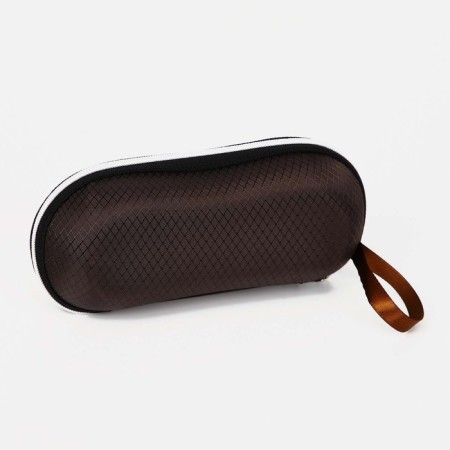 Lightning glasses case, brown color-1