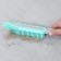 Brush with a handle, with rubberized bristles, 27x5x3 cm