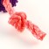 Chewing toy "gear on a rope", up to 20 cm, red