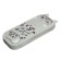 Penal-football is soft 85 x 200 x 25 mm, silicone, Phoenix "Cat in hearts" Gray 61994