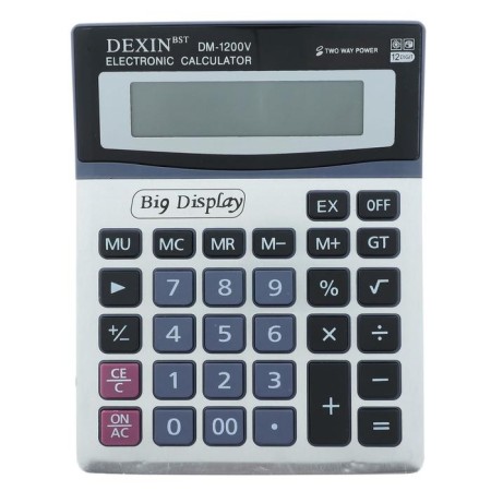 Table calculator, 12 - discharge, DM -1200V