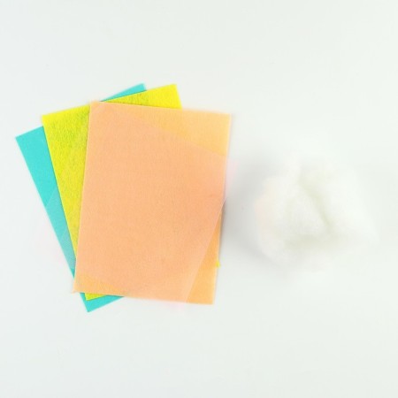 A set for creating a pupa from a felt "Princess" with a filler-2