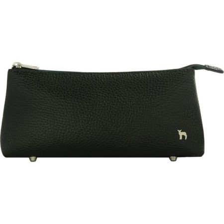 Lightning cosmetic bag, green color