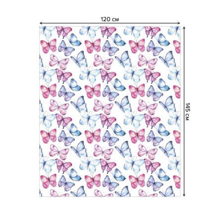 The tablecloth “Easy to fly”, rectangular, Saten, size 120x145 cm-1