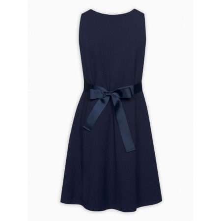 Dress for girls, height 128 cm, blue color-2