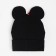 Two-layer hat "Mouse", color black/red bow, size 50-54