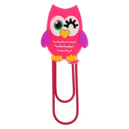 The bookmark is large 11 cm "owl", mix-4