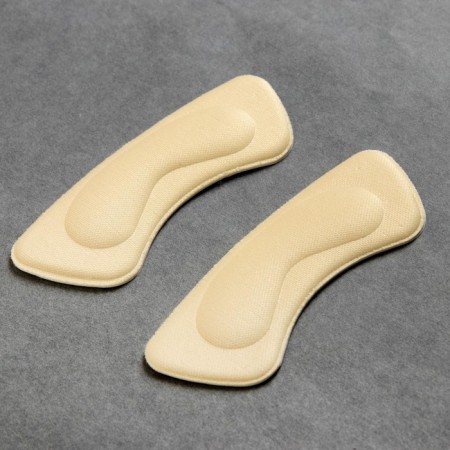Five -codes for shoes, on a glue base, 10 × 3.5 cm, steam, milk color-3