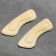 Five -codes for shoes, on a glue base, 10 × 3.5 cm, steam, milk color