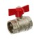Ball crane "STM" Optima, internal/internal thread 1 ", butterfly