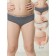 Panties for girls, height 98 cm, color light gray, peach, emerald, 3 pcs
