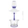 KitFort KT-3050-1, plastic grinder, 400 W, 1.5 l, 2 speeds, white-violet