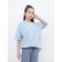 T-shirt unisex, size 50, heavenly blue color