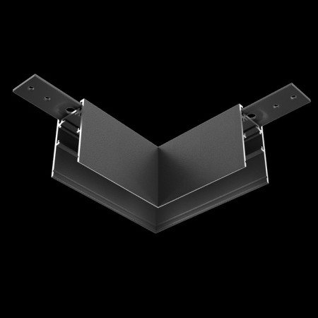 Corner Connector for the Technical Trahnical Trahnical Trahcl-41b, 10x10x5.2 cm, black color Black-5