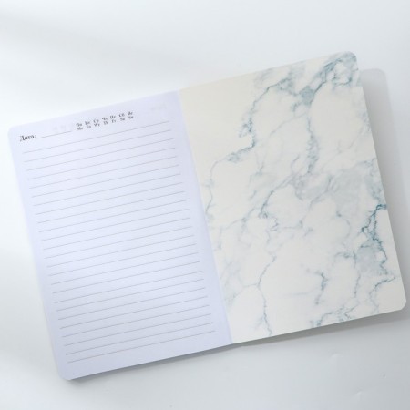 Diary A5+, 100 sheets soft region. Soft-tach "Look at the world"-7