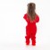 Combineson children, red color, height 86-92 cm (26)