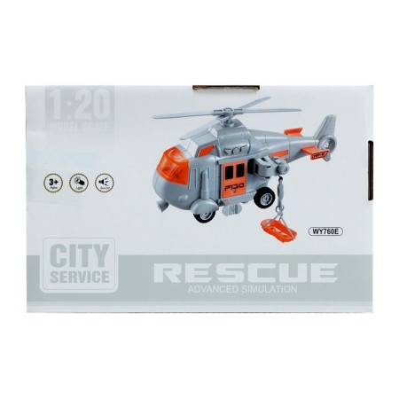 Helicopter inertial "Rescuer", 1:20, light and sound-8