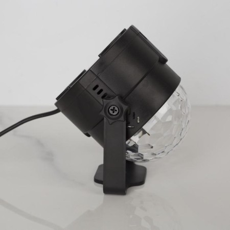 Light device "Crystal ball" 7.5 cm, remote control, glow RGB, 220 V-6
